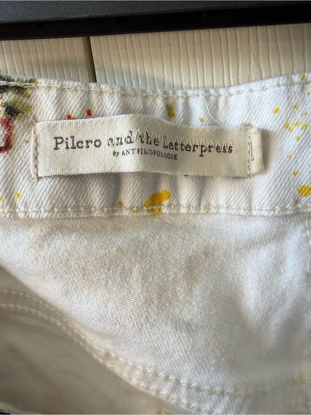 Pilcro Anthropologie Lemon Grove High-Rise Cropped Bootcut Jeans Women’s Size 31 - Picture 9 of 11